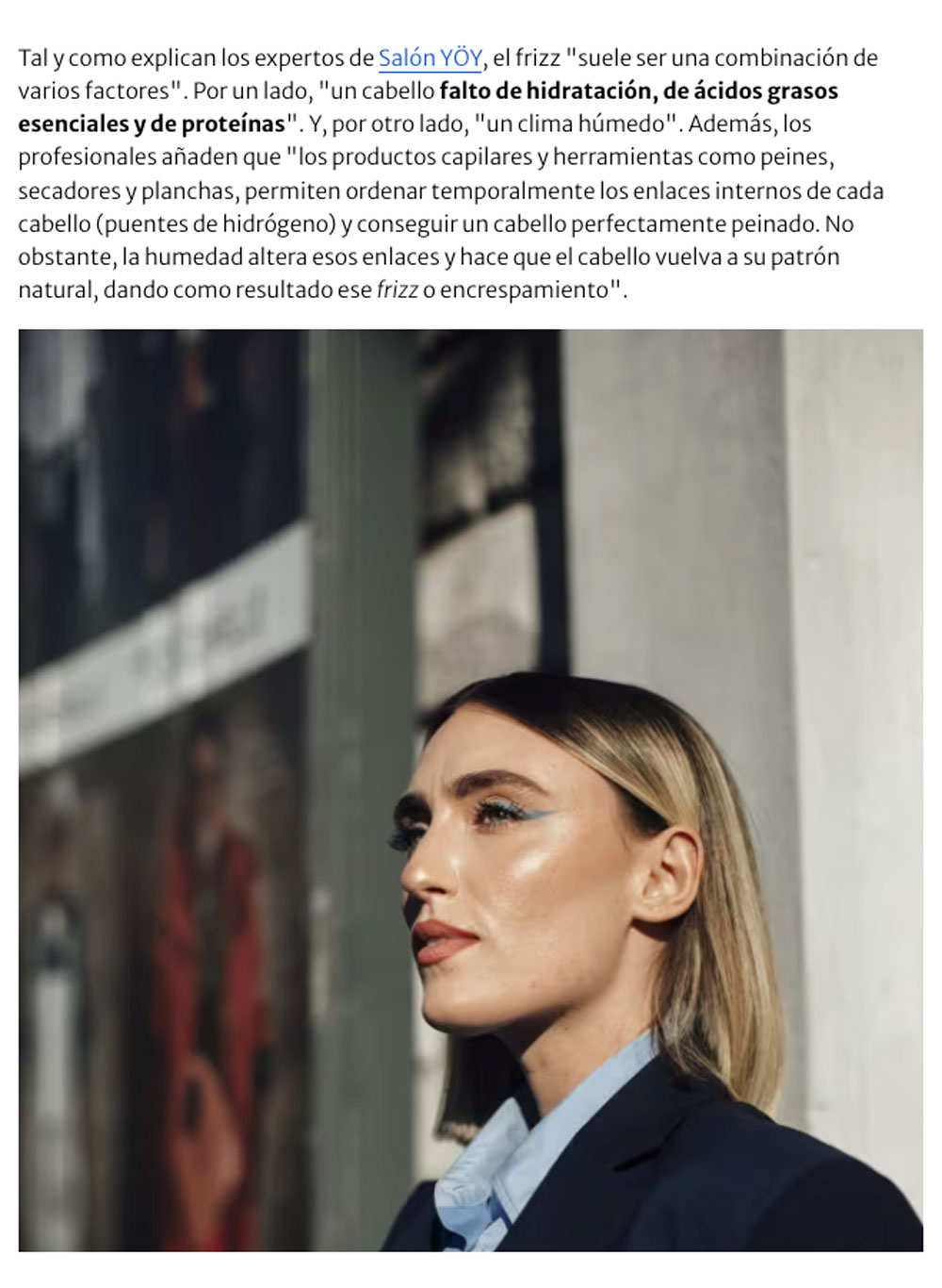 Salón YÖY en Marie Clarie