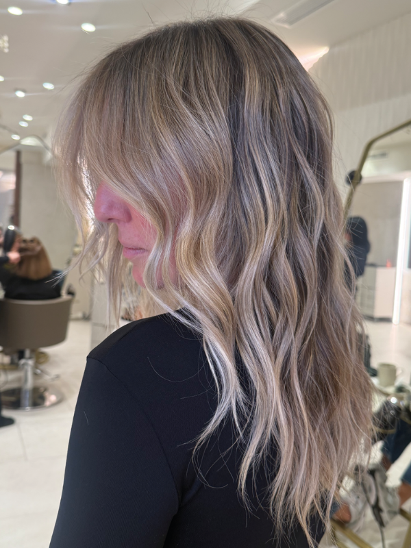 Mechas Babylights en Peluquería